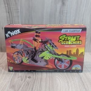 K'NEX Cool Machines Street Scorchers Building Set VTG 99 COOL MACHINES NIB